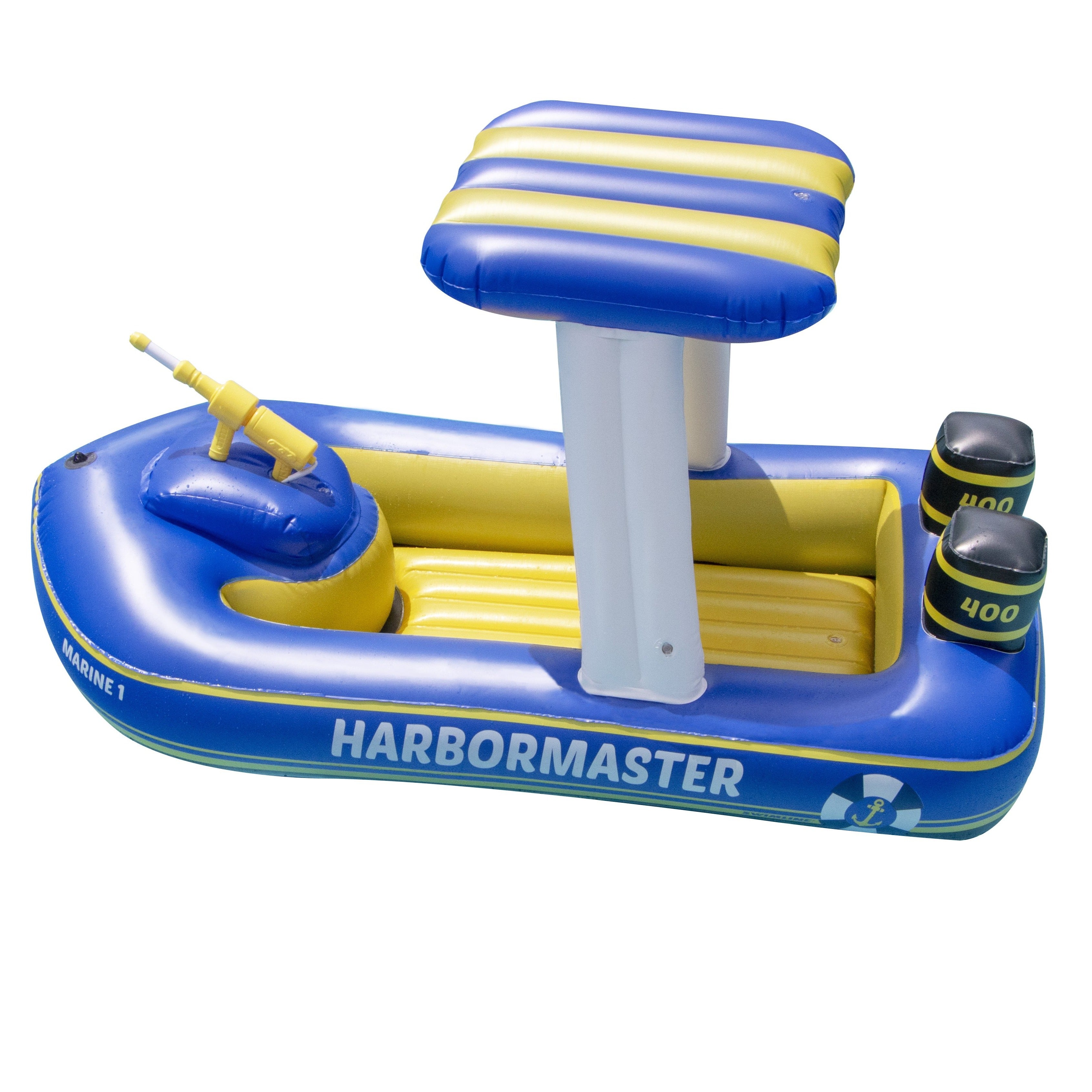 Harbor Master Patrol Boat With Pump Action Squirter – Swimline