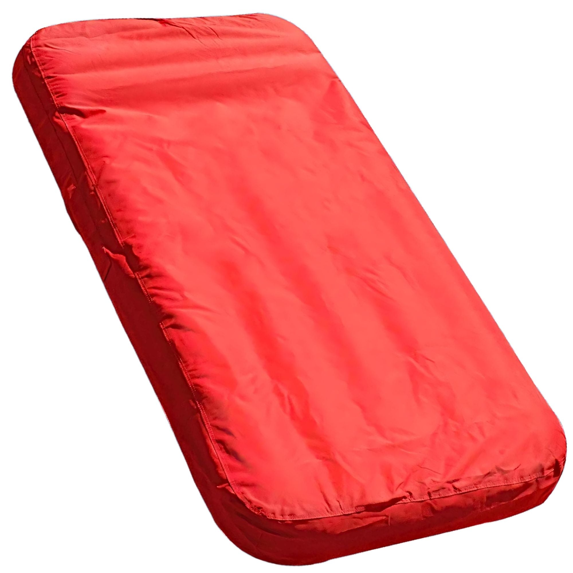 Swimline Sunsoft fabric covered pool mattress in red