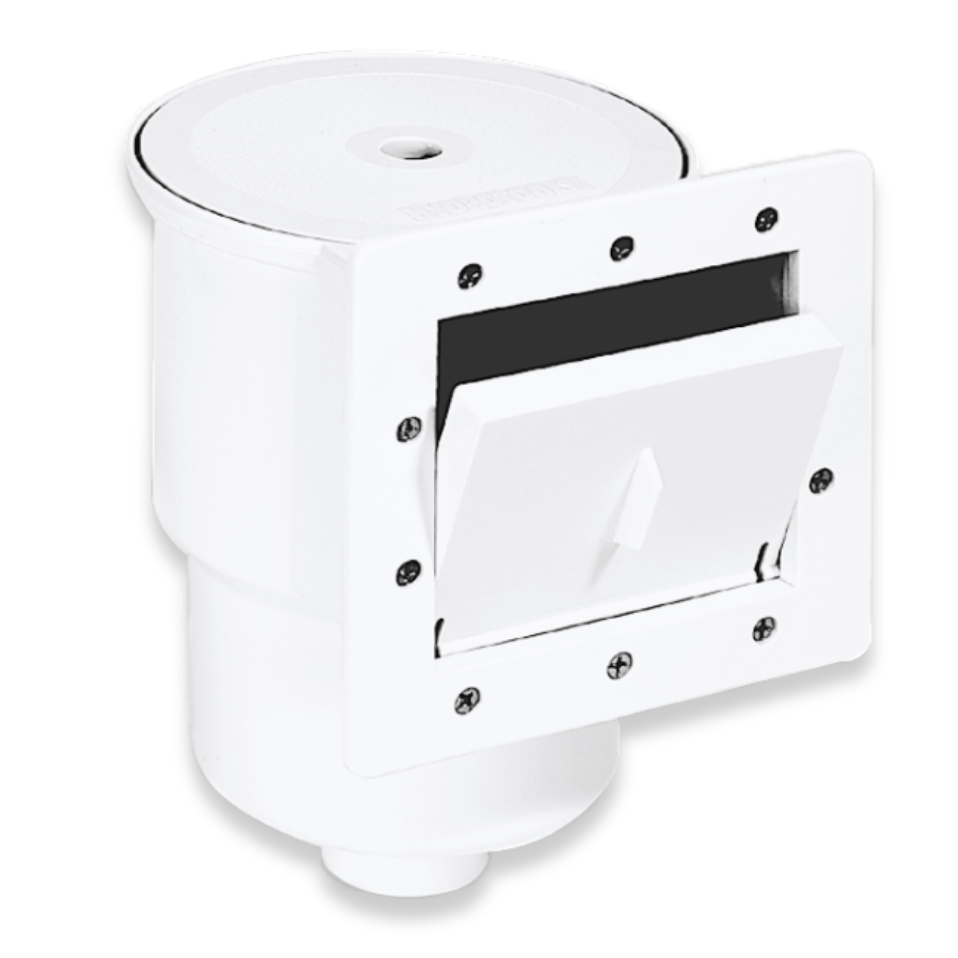 Hydrotools Standard Thru-Wall Pool Skimmer - White 8940