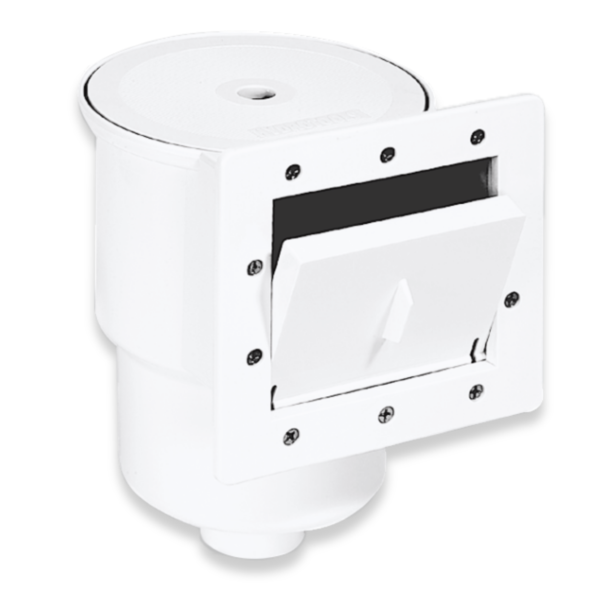 Hydrotools Standard Thru-Wall Pool Skimmer - White 8940