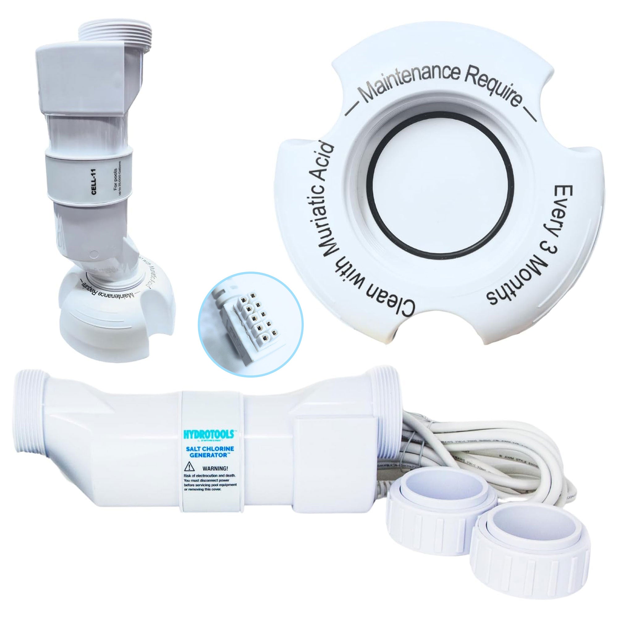 Swimline Salt Generator Replacement Cells 15K-40K Gallons