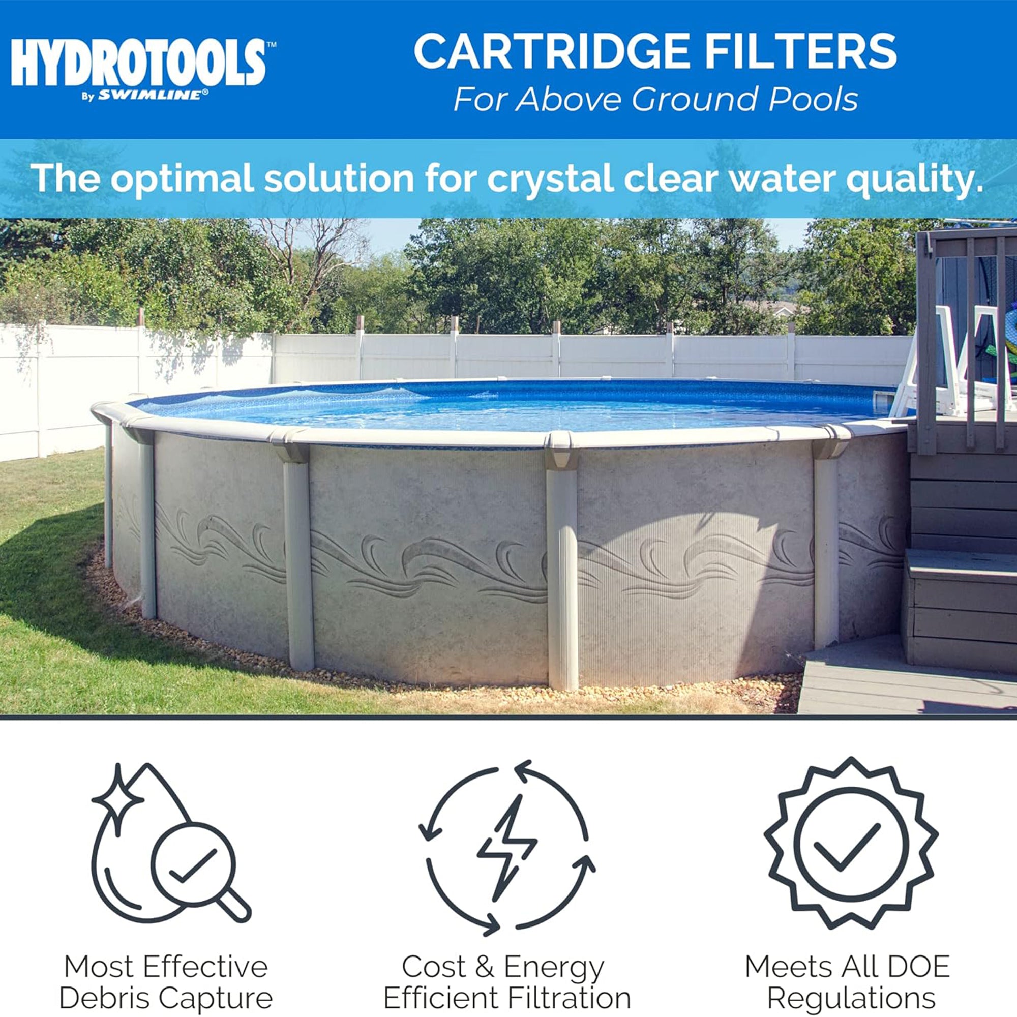Sure-Flo Cartridge Filter Systems | Single Speed | 8–100 Sq Ft