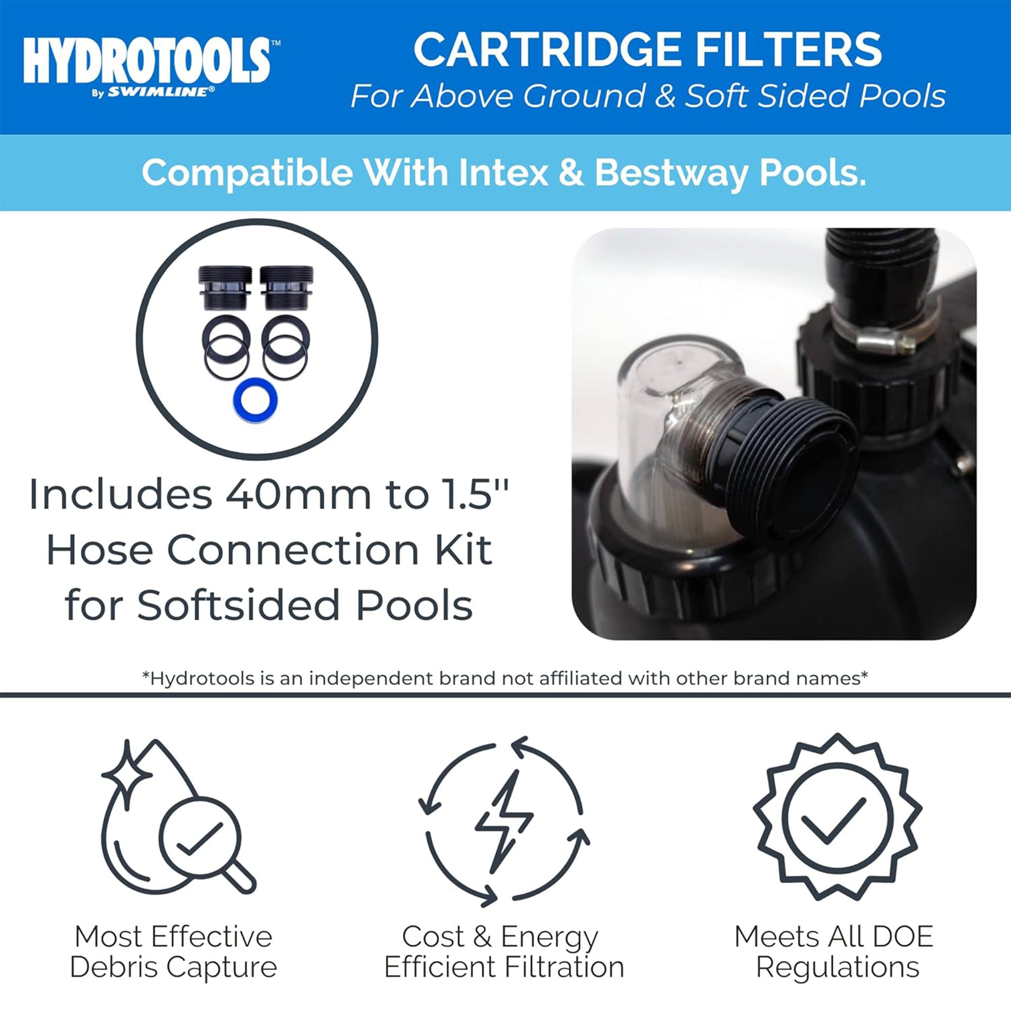 Sure-Flo Cartridge Filter Systems | Soft-Sided Pool Kit | Hose Conversion