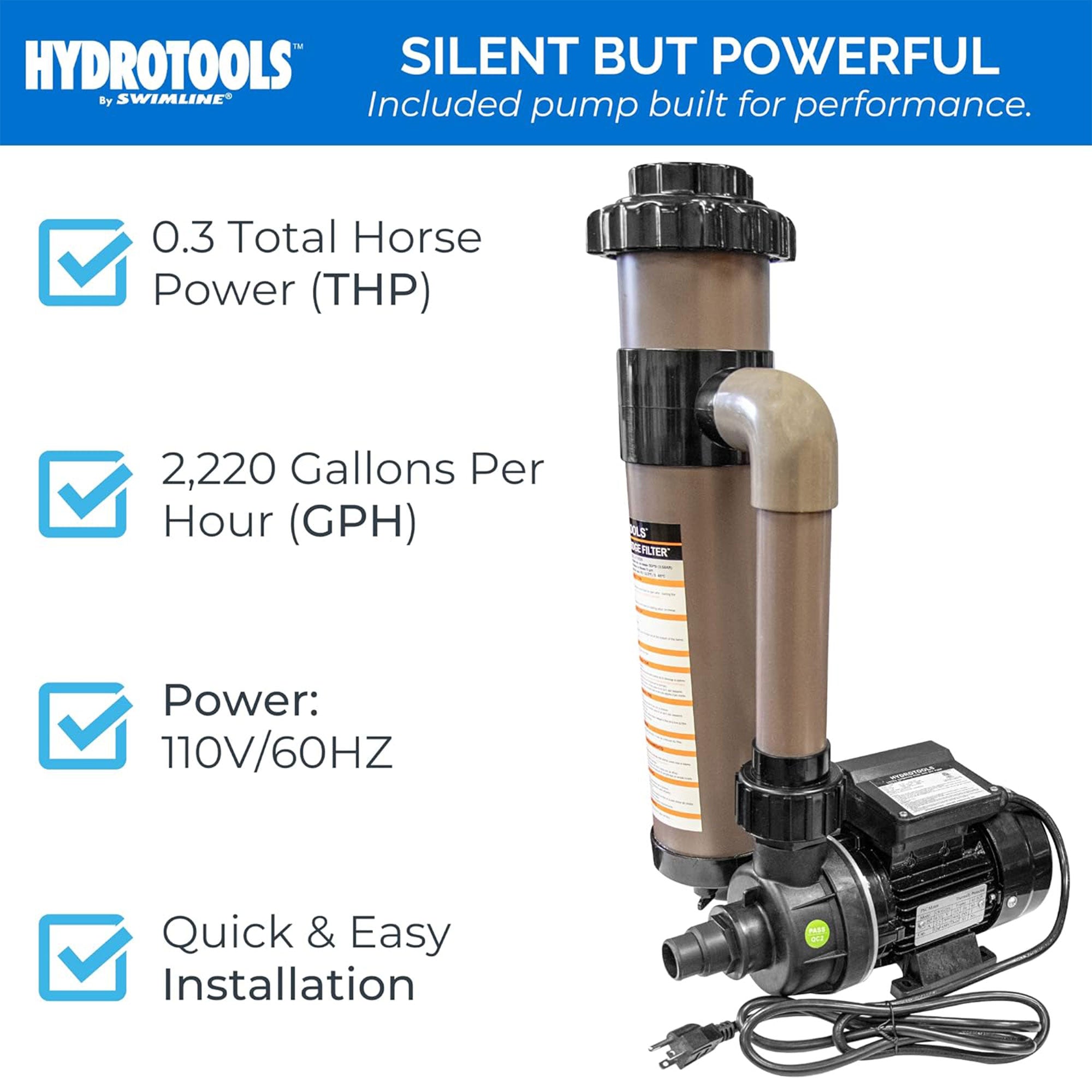 Sure-Flo Cartridge Filter Systems | Soft-Sided Pool Kit | Hose Conversion