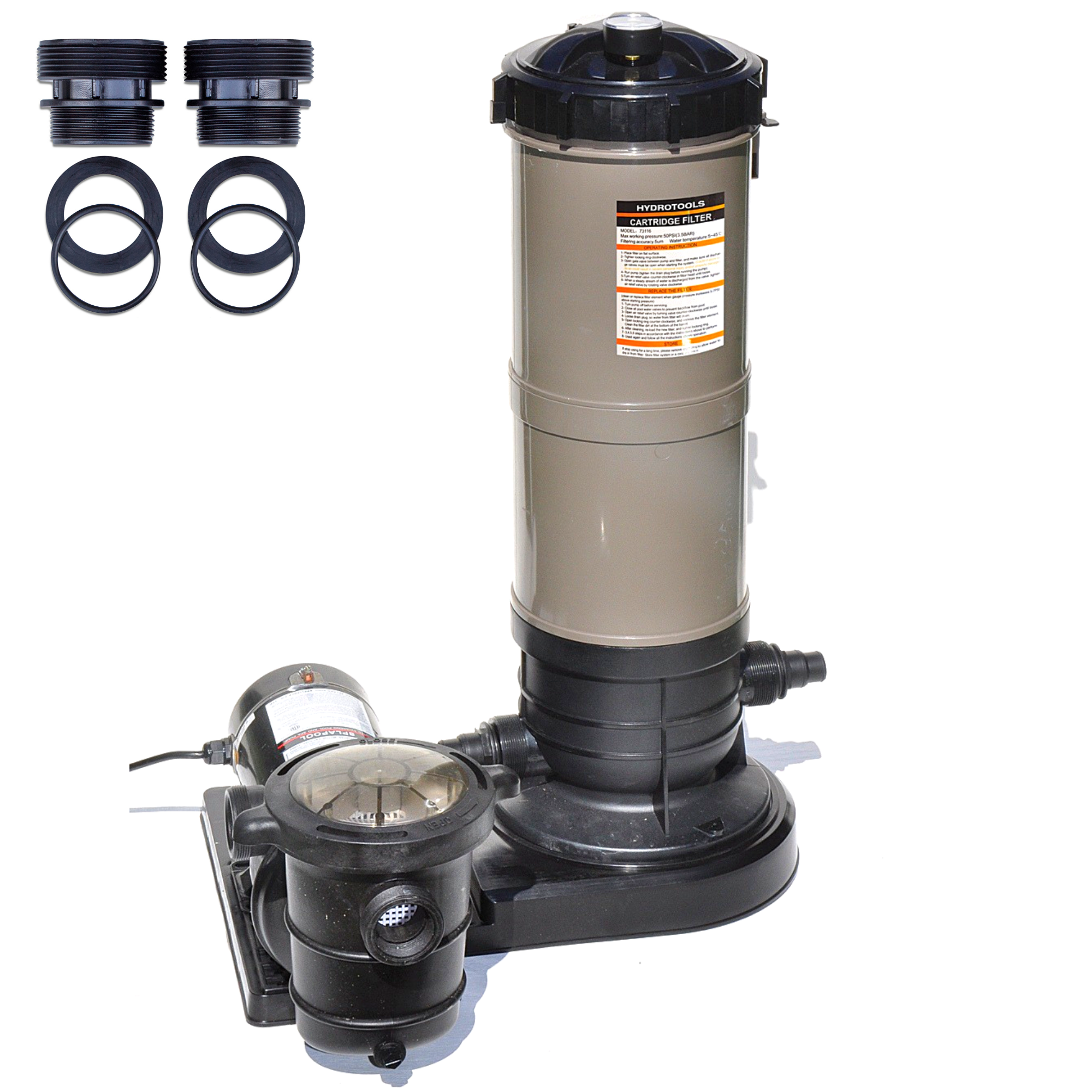 Sure-Flo Cartridge Filter System Hose Conversion Kit - 40 SF 70151HCK