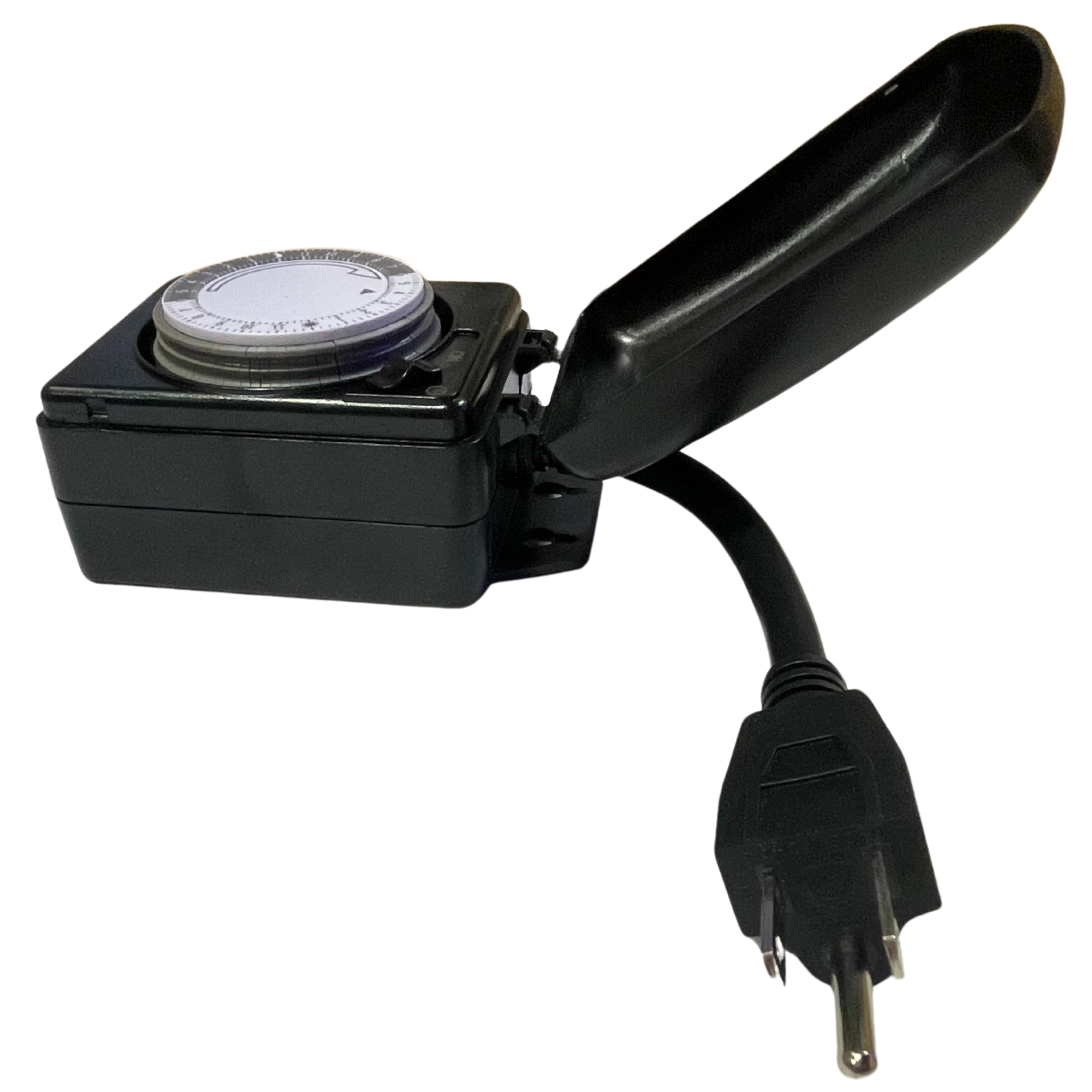 Mechanical Pool Pump Timer | 2-Port | 24-Hour Dial | Heavy-Duty Outdoor