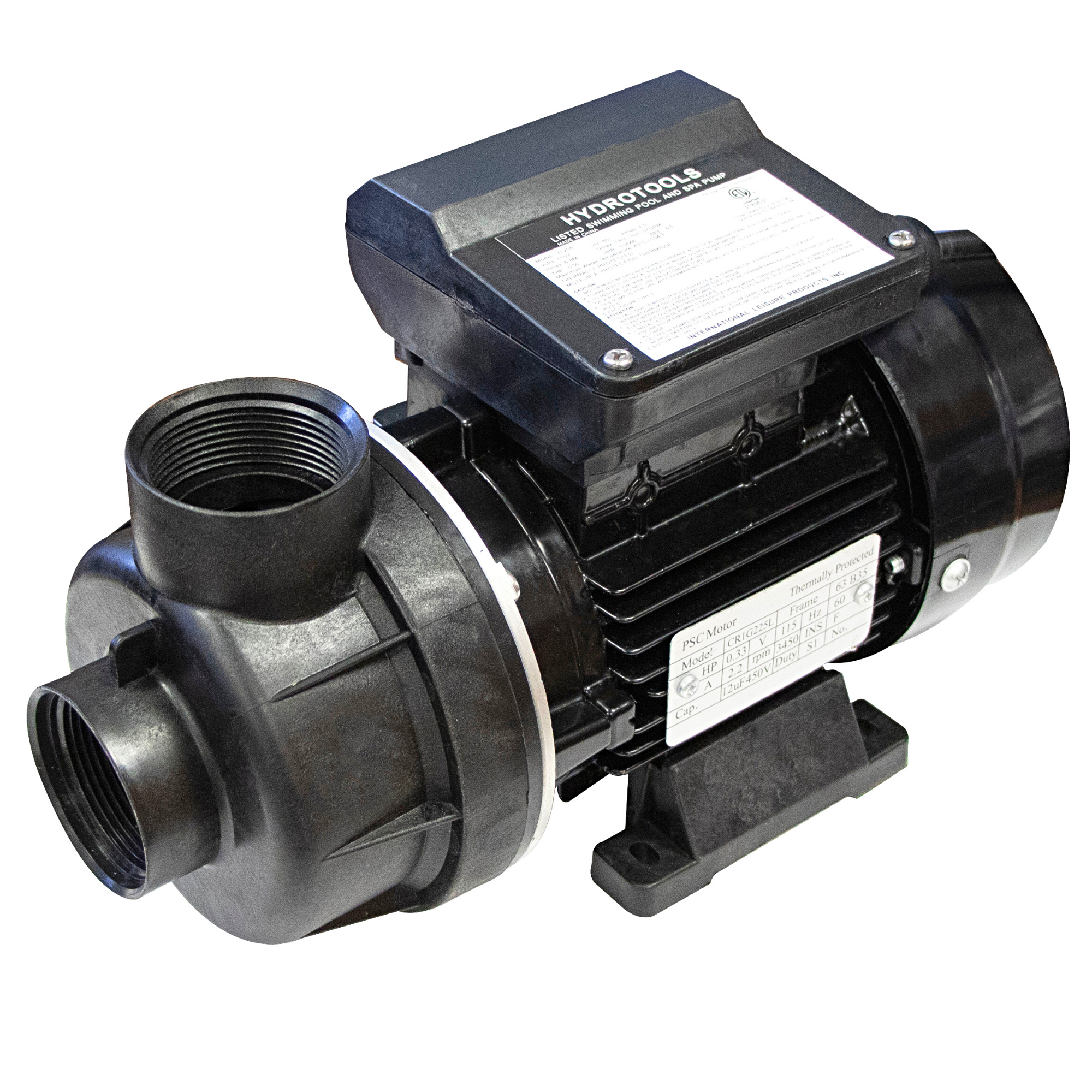 Hydro-Flo Above Ground Pool Pump 0.3 HP Vertical Discharge