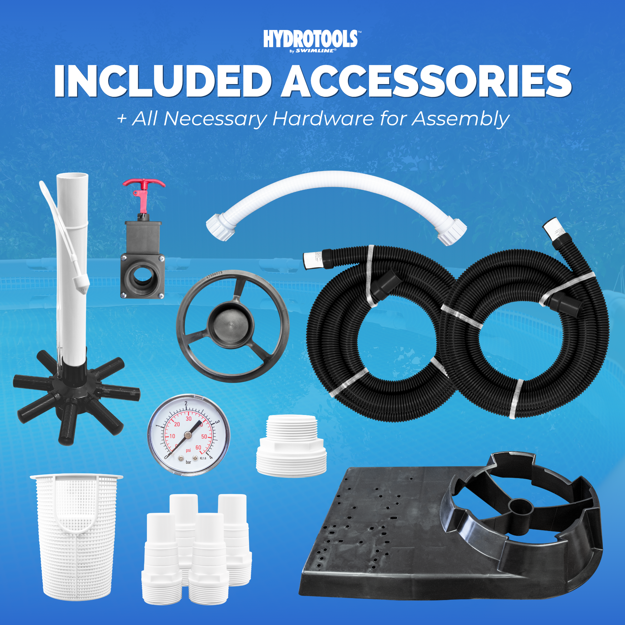 Hydro-Flo Sand Filter Systems | 2-Speed | 16 & 19 Inch