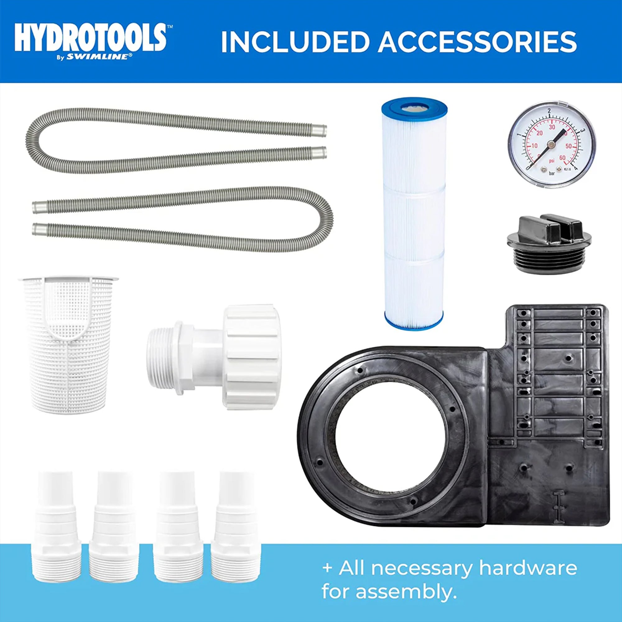 Sure-Flo Cartridge Filter Systems | Single Speed | 8–100 Sq Ft