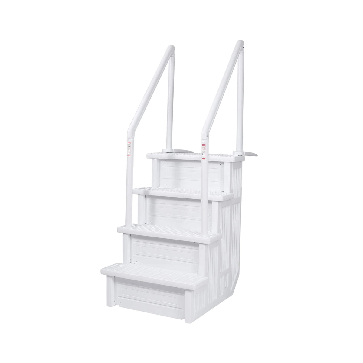 Stepping Pool Posts Resin In-Pool Step with Handrails | 48-54 Inch | Swimline