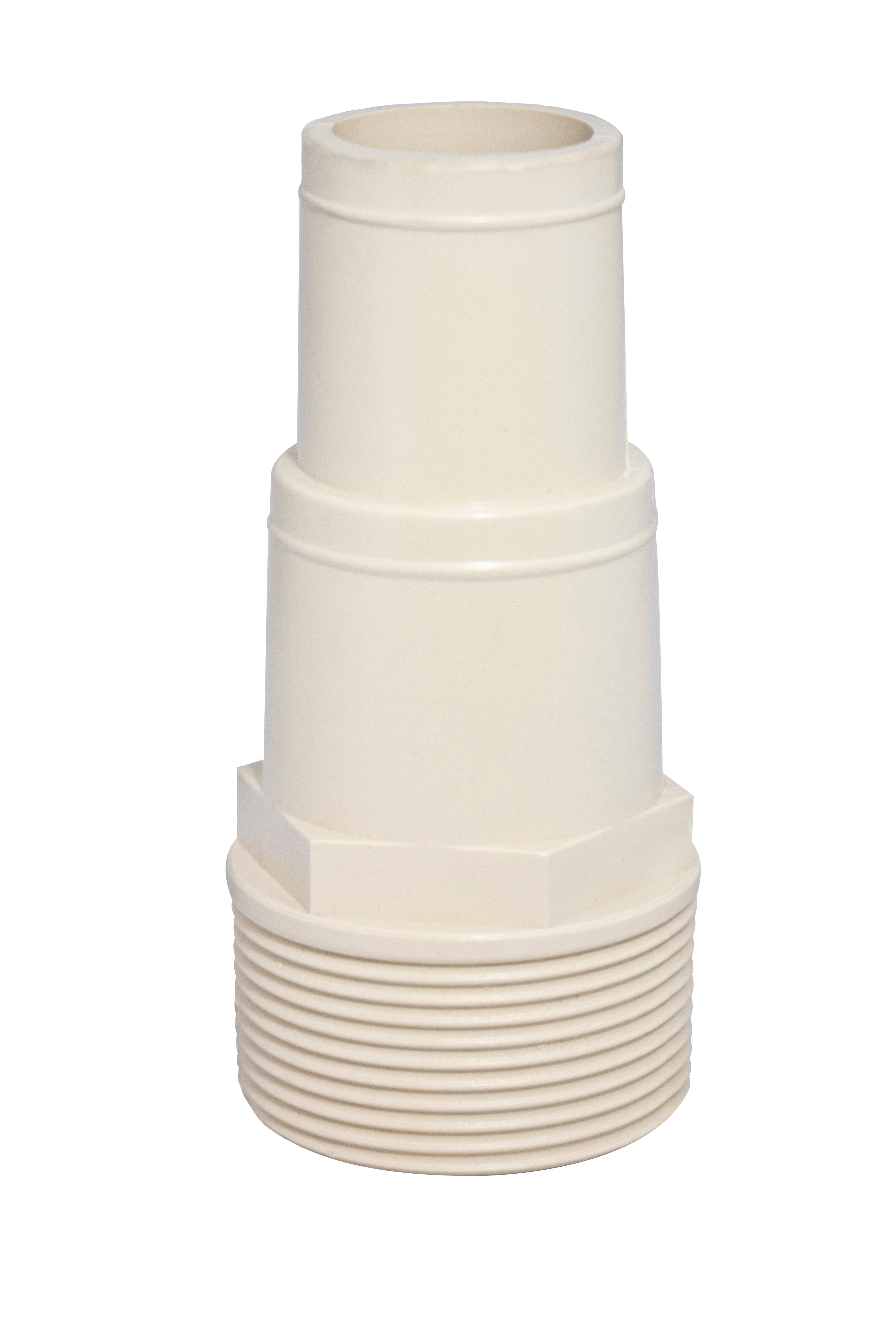Swimline Pool Hose Adapter 1-1/4 to 1-1/2 Inch White 8905