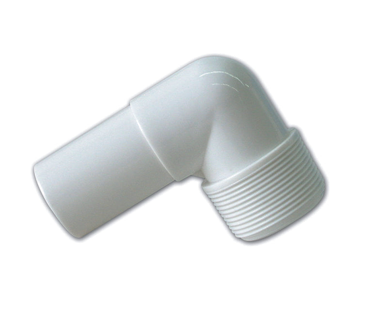 Threaded Straight Elbow Hose Fitting | Pool Plumbing Adapter