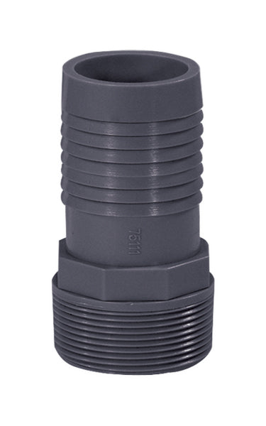 Threaded/Barbed Adapter | 1-1/2" | Pool Plumbing Fitting | Pool Part