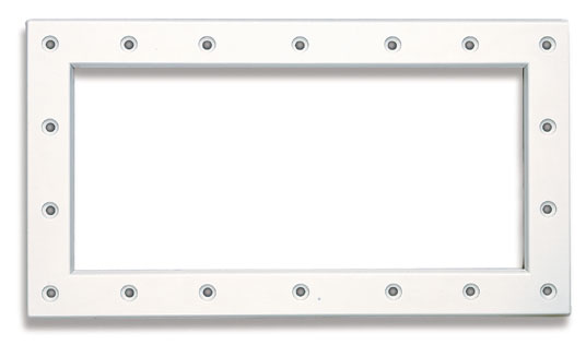 Swimline Wide Mouth Skimmer Front Plate White 8918