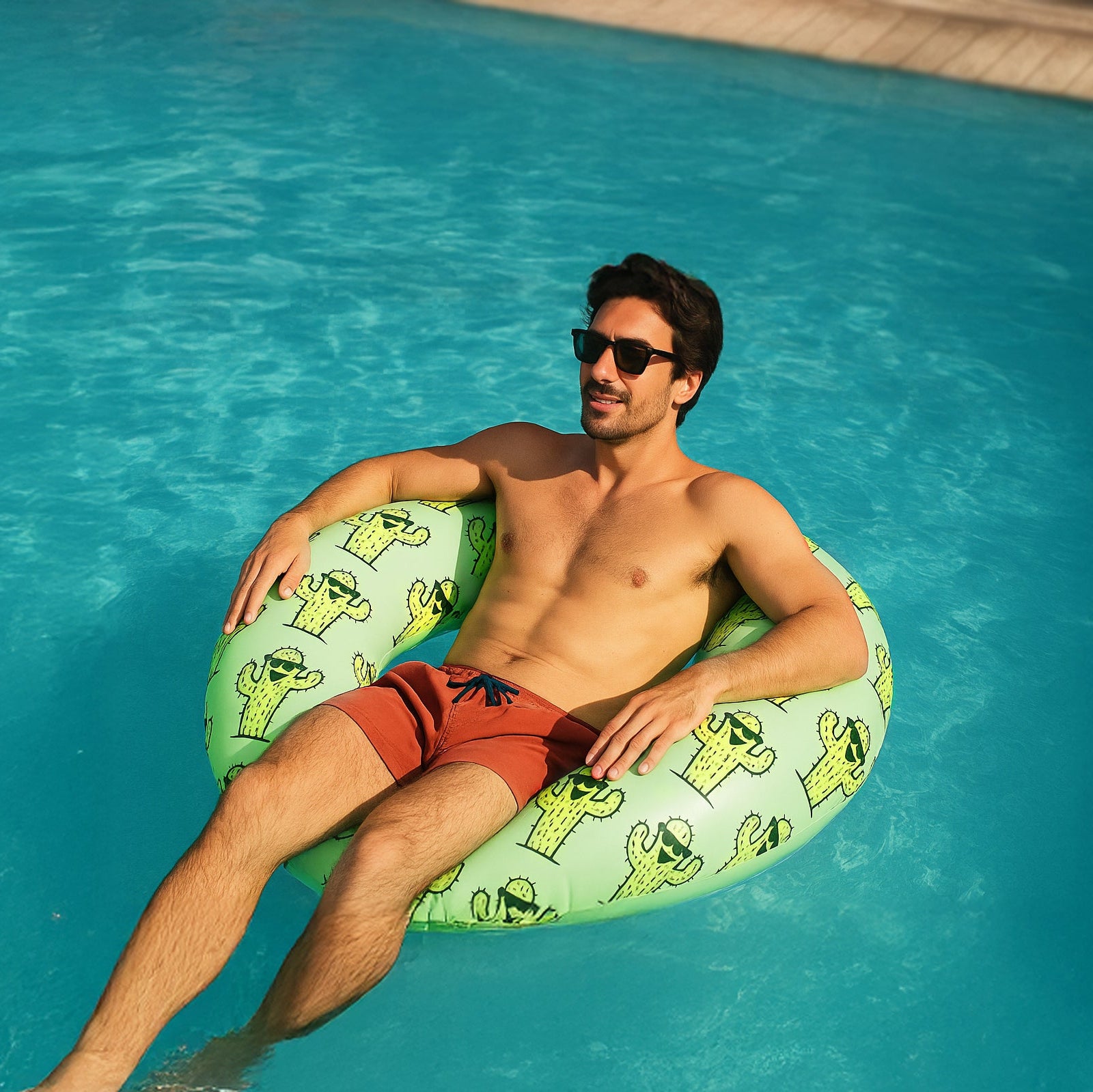 Sprout Society 36 Inch Pool Rings 4-Pack | Mental Health Awareness