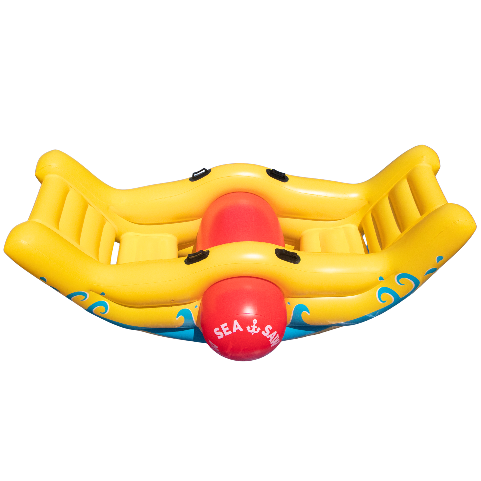 Swimline Sea-Saw Rocker 2-person pool float — front view