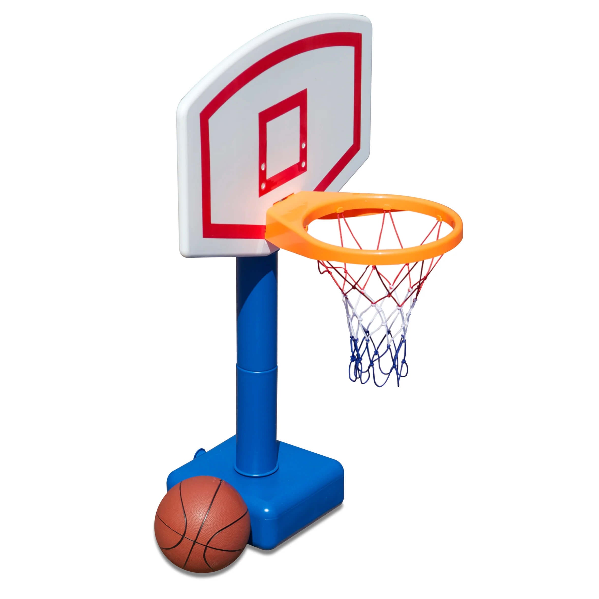 Jammin' Basketball Game | Free-Standing | Poolside Hoop with Fillable Base
