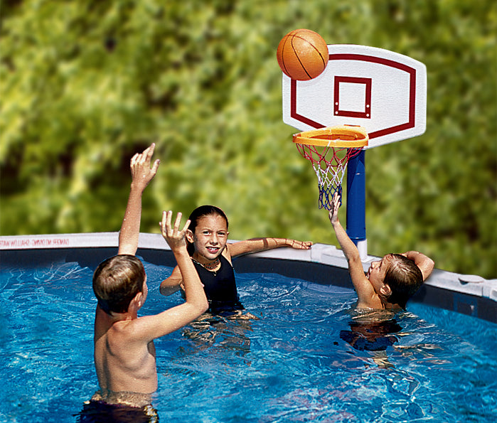 Jammin' Basketball Game | For AG Pools | Adjustable Backboard