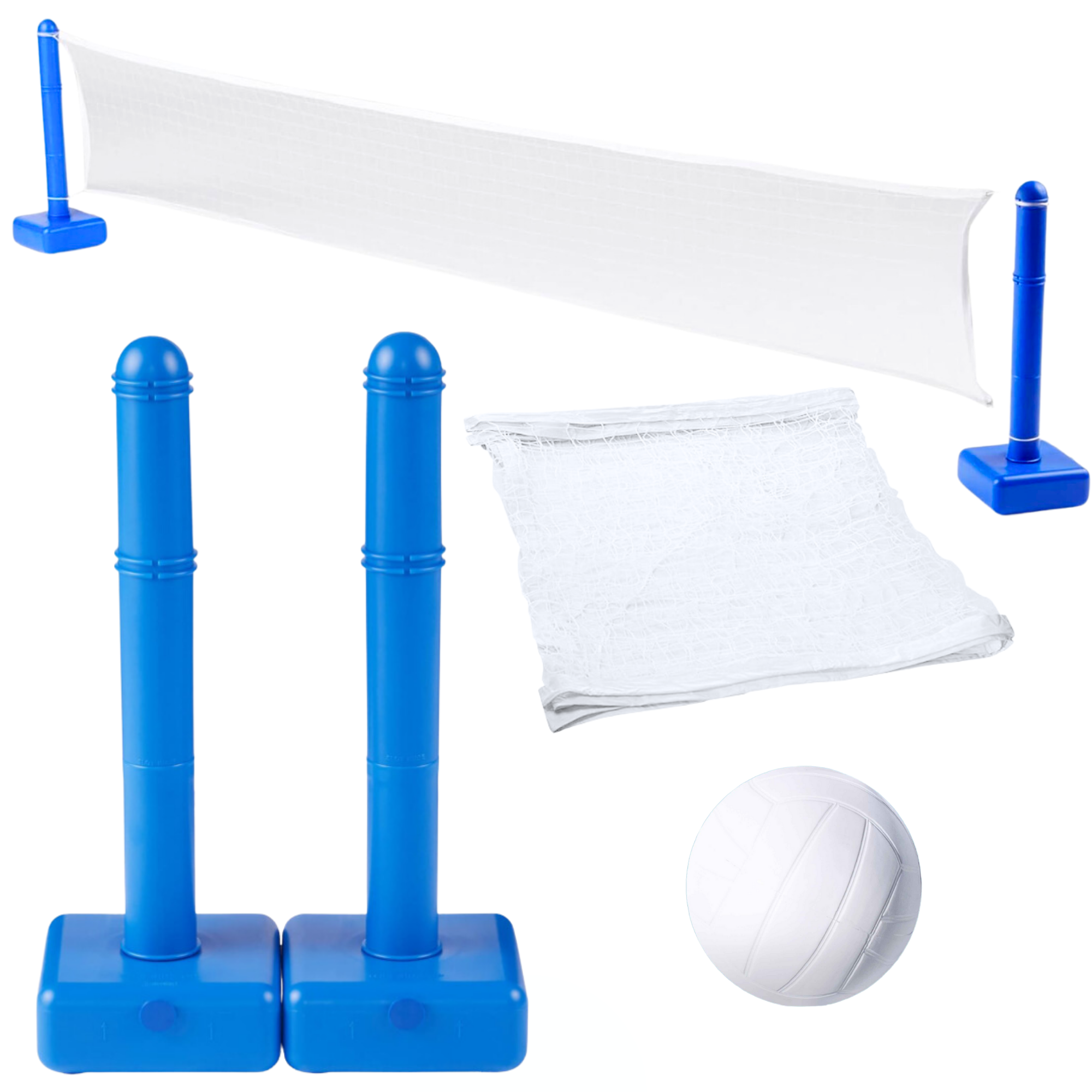 Pool Volleyball Game | For Inground Pools | Adjustable Net Up to 20 Feet
