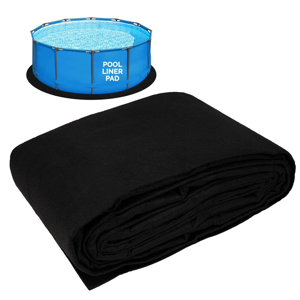 Round Pool Liner Pads | 12FT-33FT | Puncture Protection | Swimline