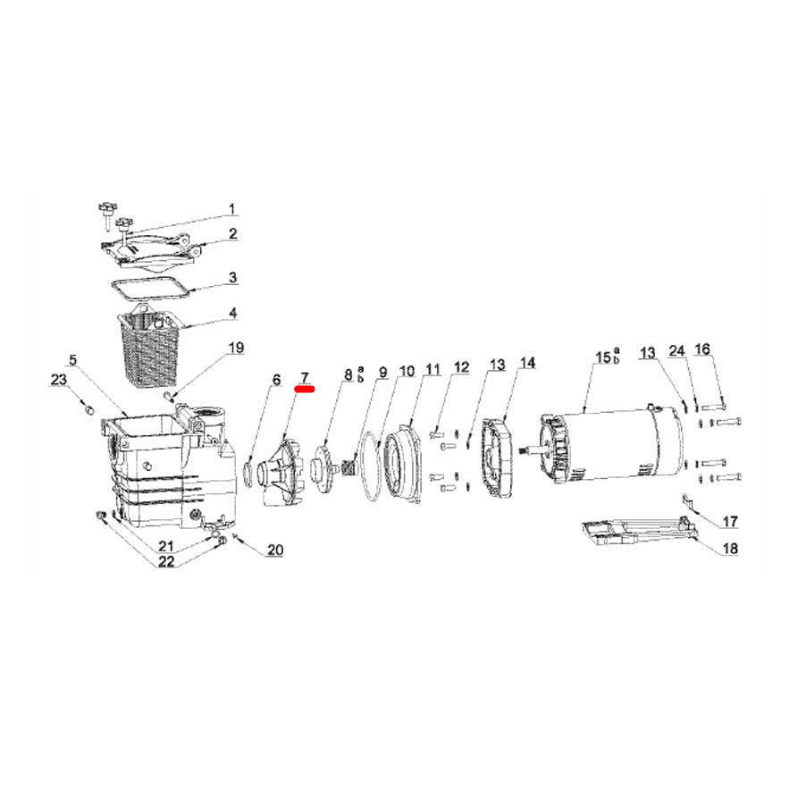 Inground Pump Small Internal O-Ring | Diffuser Seal