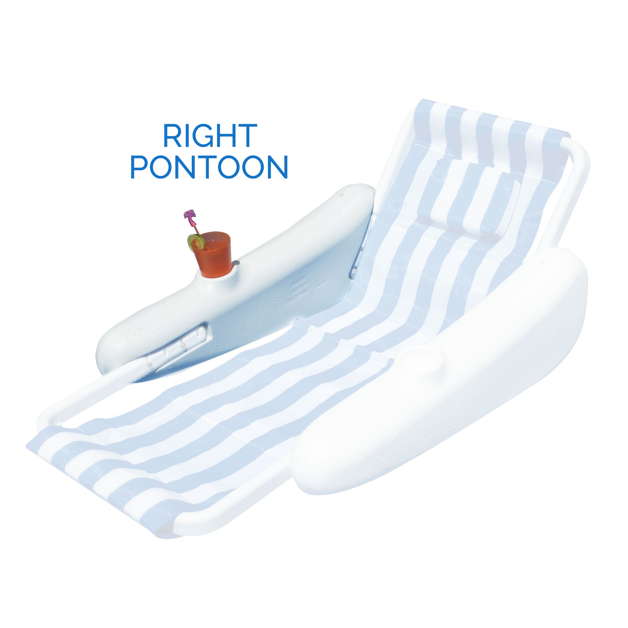 Sunchaser 10000M Lounge Chair Right Pontoon Replacement Part | Swimline