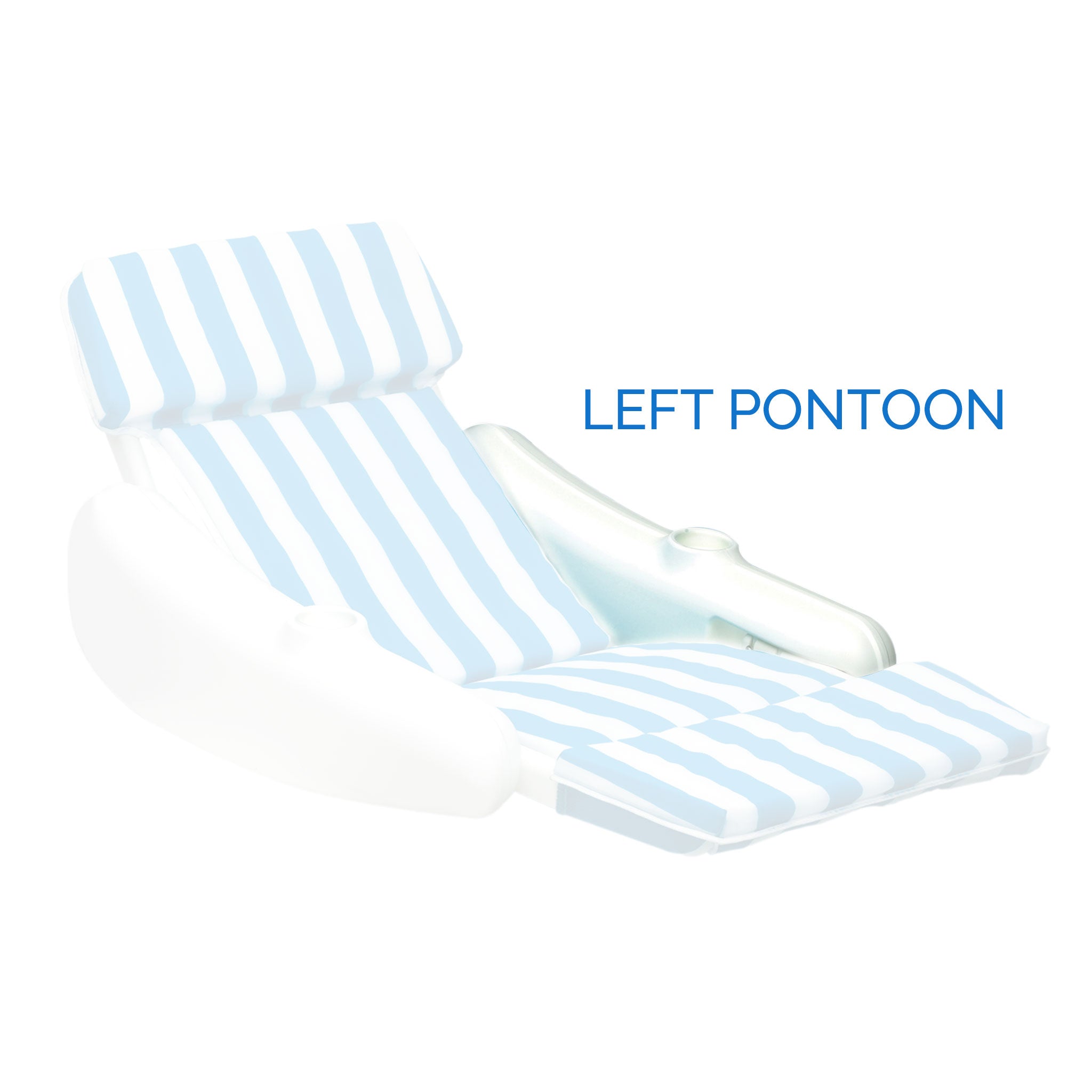 Sunchaser 10010M Lounge Chair Left Pontoon Replacement Part | Swimline