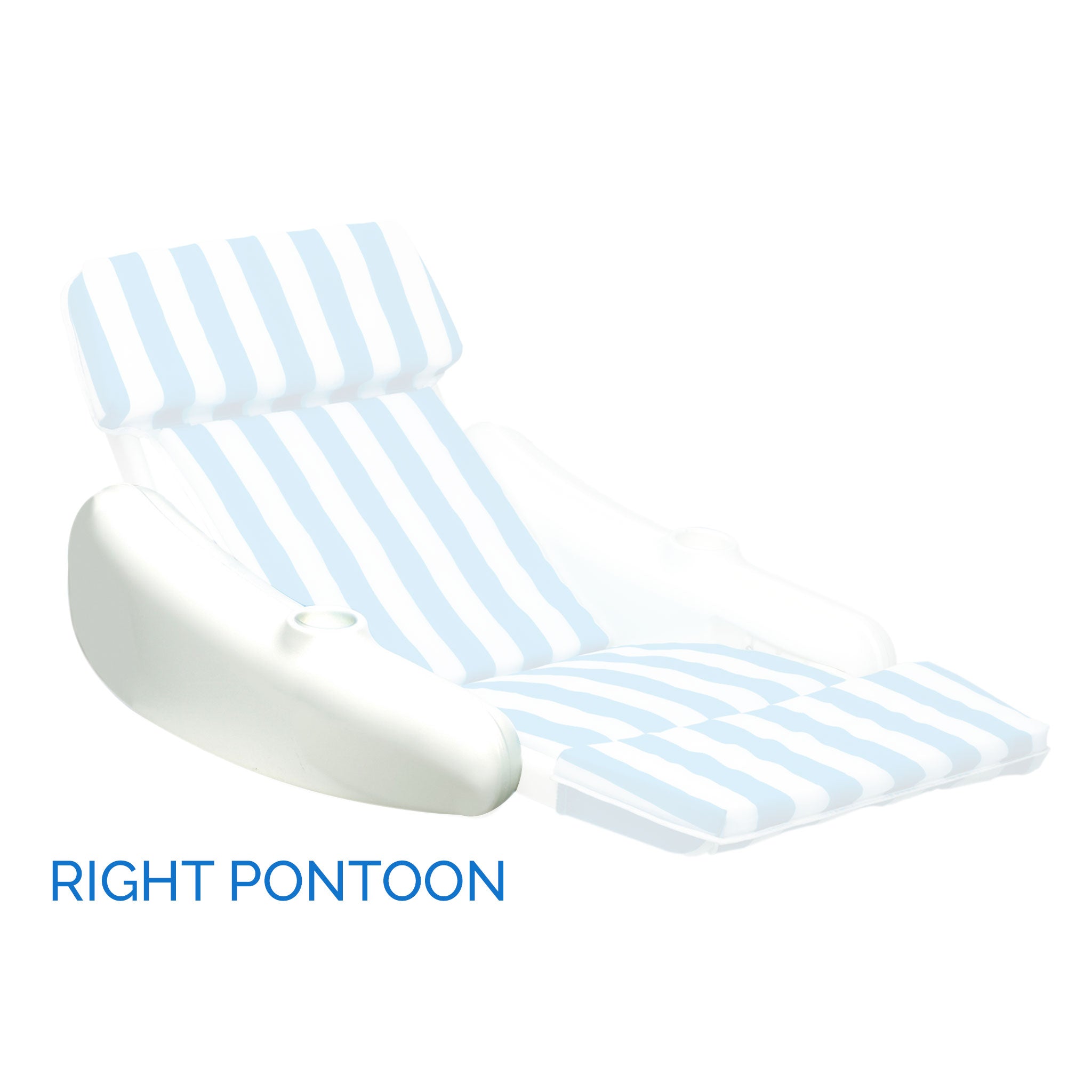 Sunchaser 10010M Lounge Chair Right Pontoon Replacement Part | Swimline
