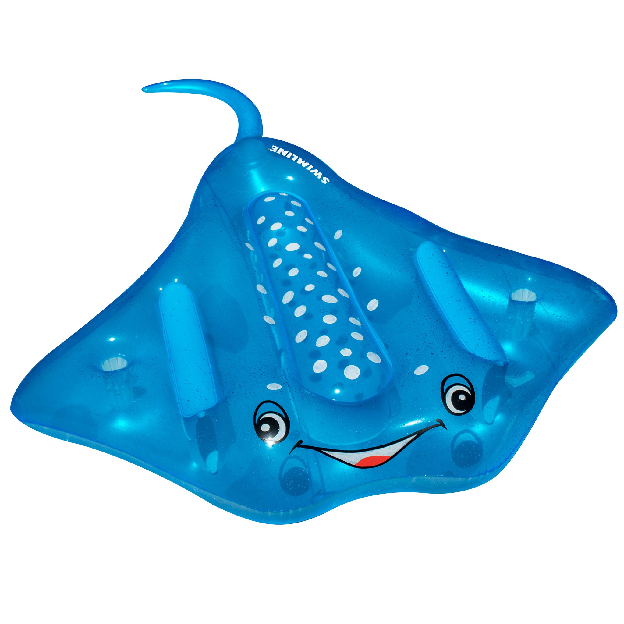Giant Manta Ray Inflatable Ride-On | 84" x 73" | Fits 2-3 People