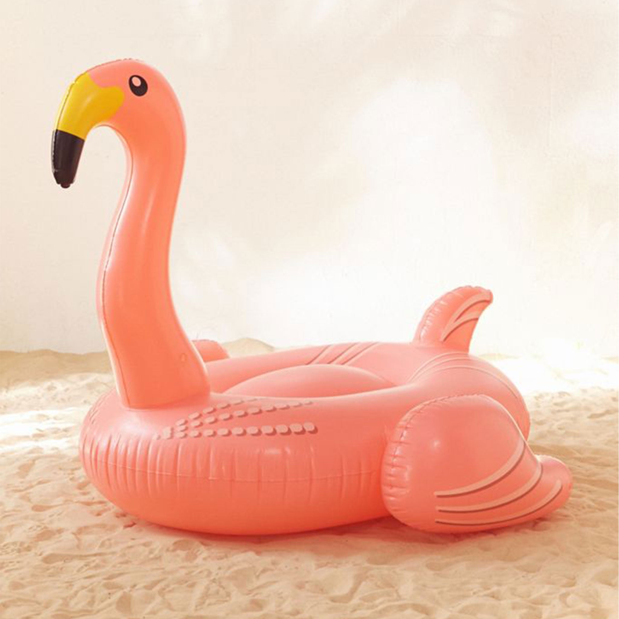 Giant Inflatable Flamingo Float | Ride-On Lounger | Stable Design