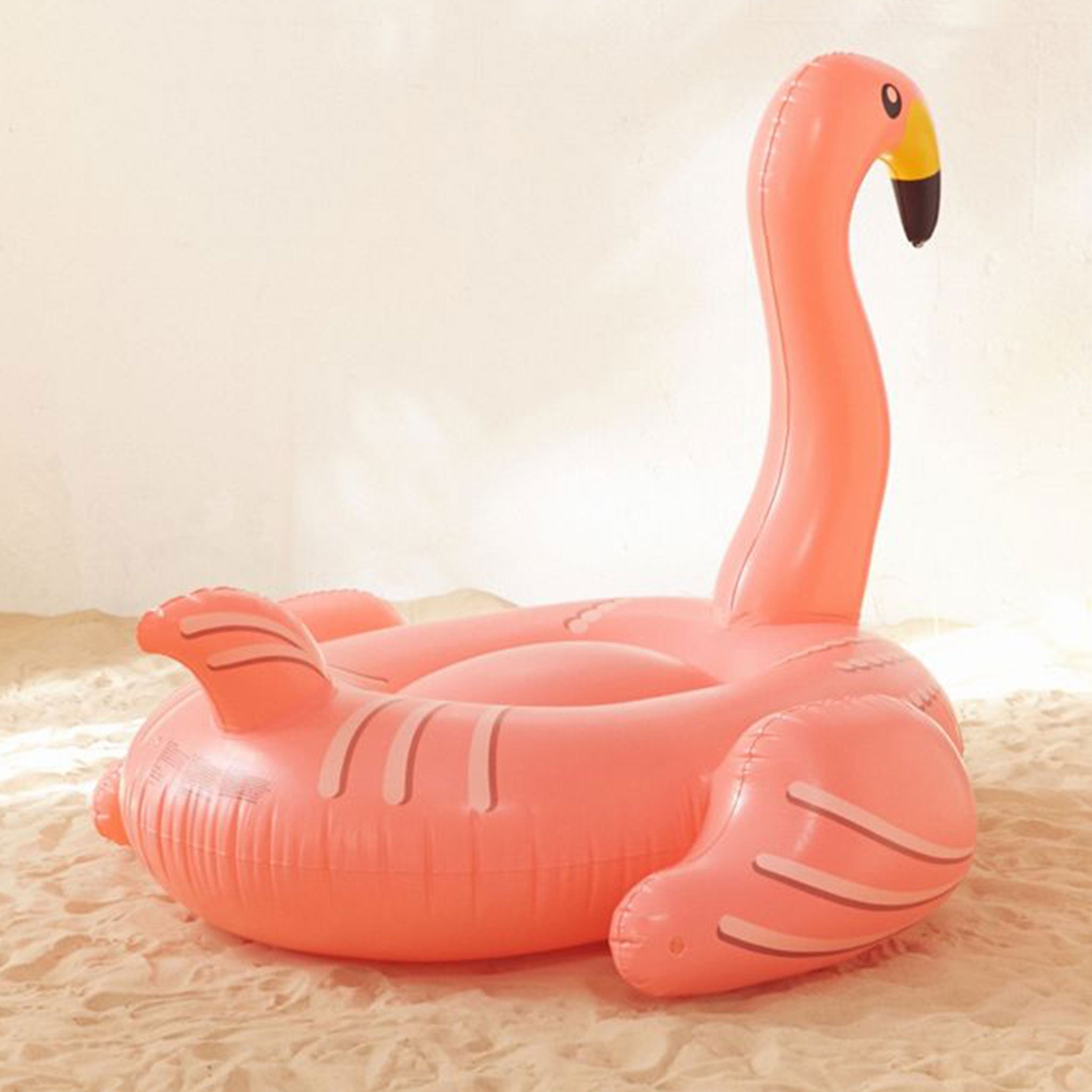 Giant Inflatable Flamingo Float | Ride-On Lounger | Stable Design