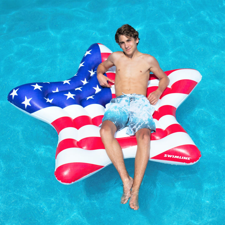 Swimline Americana™ Star Island Pool Float