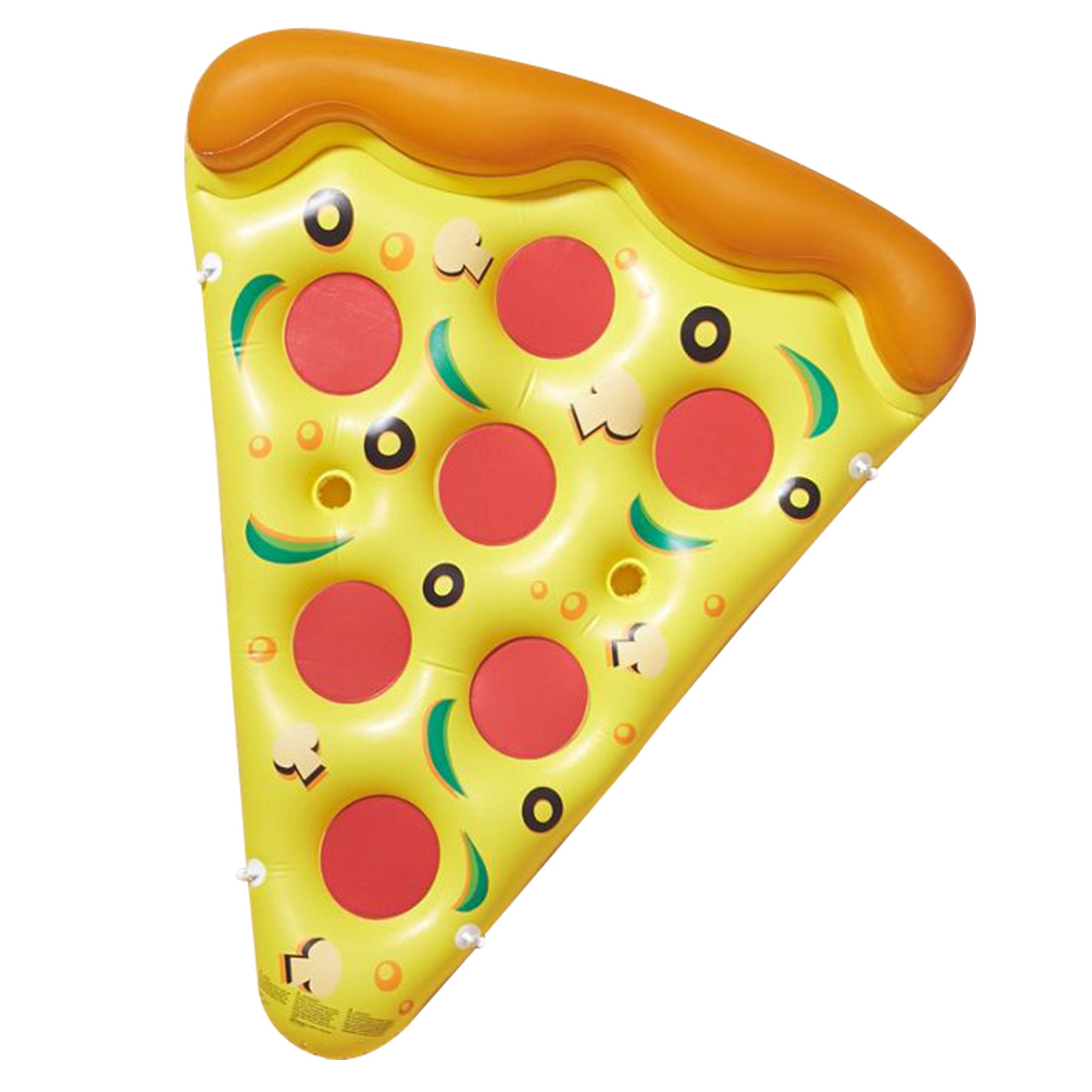 Pizza Slice Pool Float | 76" x 62" | 2 Cupholders | Connectable