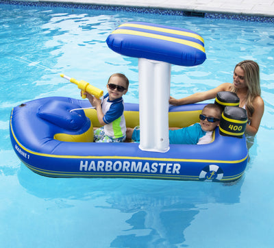 Harbor Master Patrol Boat With Pump Action Squirter