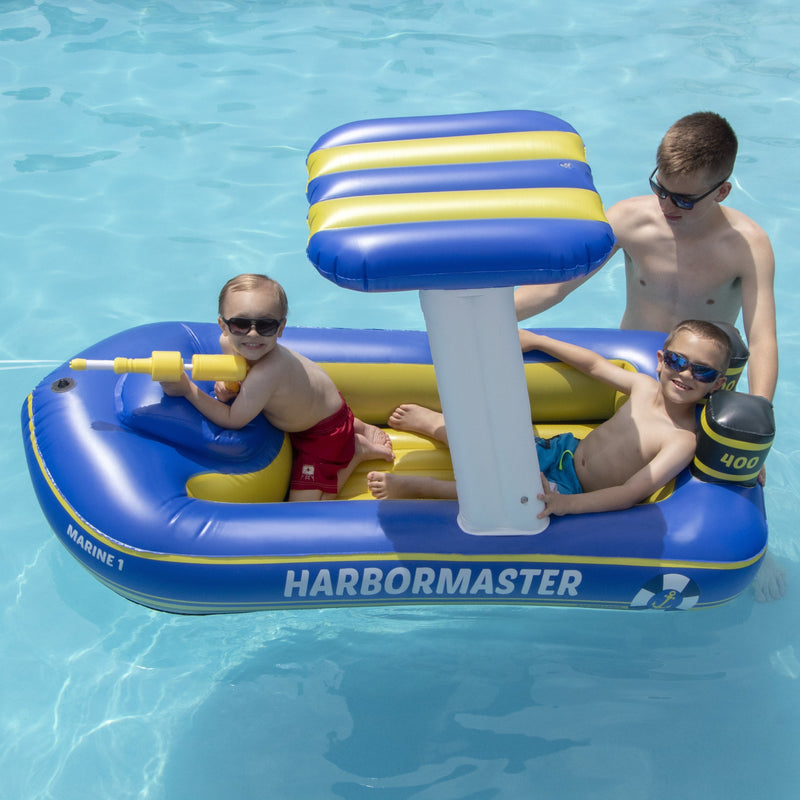 Harbor Master Patrol Boat With Pump Action Squirter