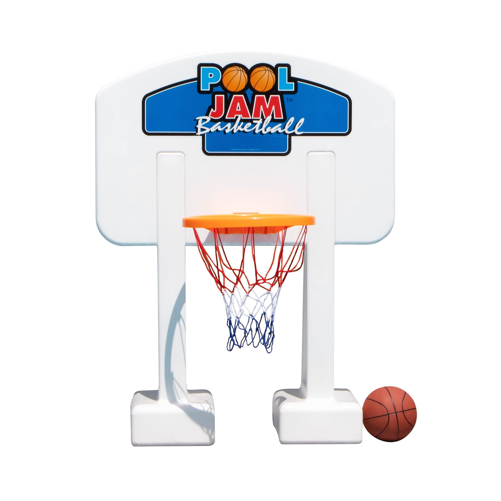 Pool Jam Pro Basketball Game | Free-Standing | Plastic Rim | Fillable Base