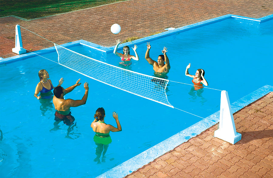 Pool Jam Combo | Basketball & Volleyball for Inground Pools