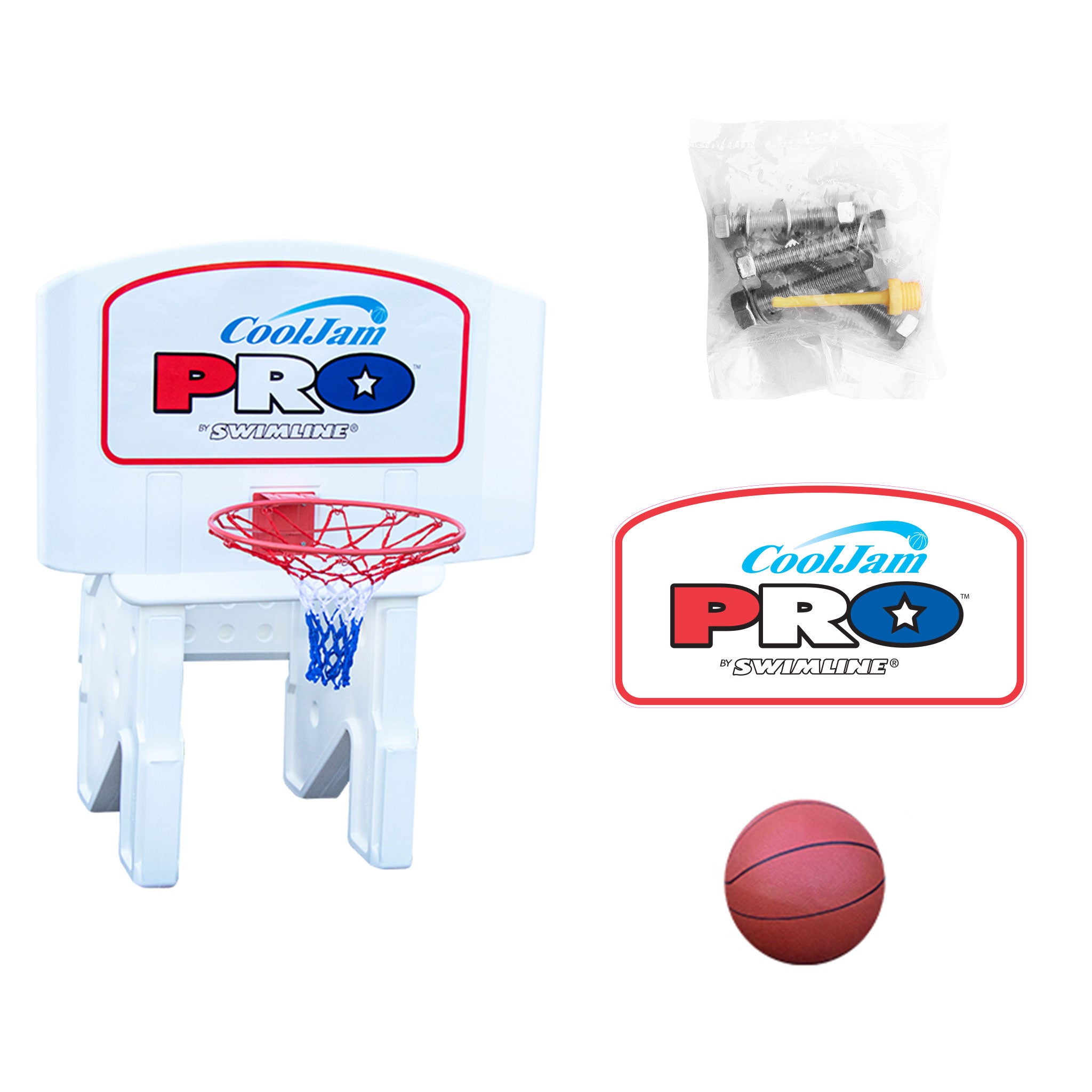 Cool Jam PRO Poolside Basketball Replacement Parts | Swimline